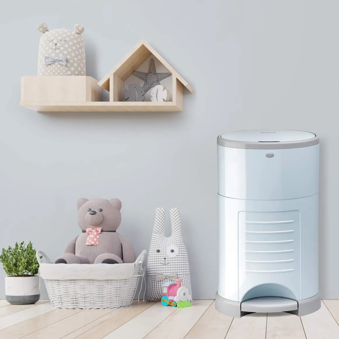 Korbell - Classic - Nappy Bin 16 litres - Odour Free Nappy Disposal