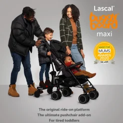 Lascal - Maxi BuggyBoard - Black