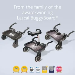 Lascal - Mini BuggyBoard - Grey Camo