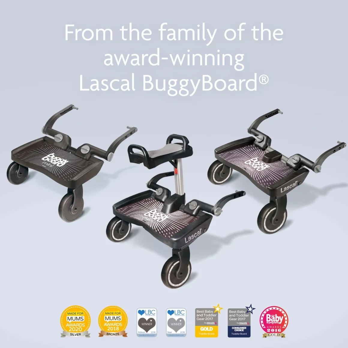 Lascal - Mini BuggyBoard - Woodland Animals