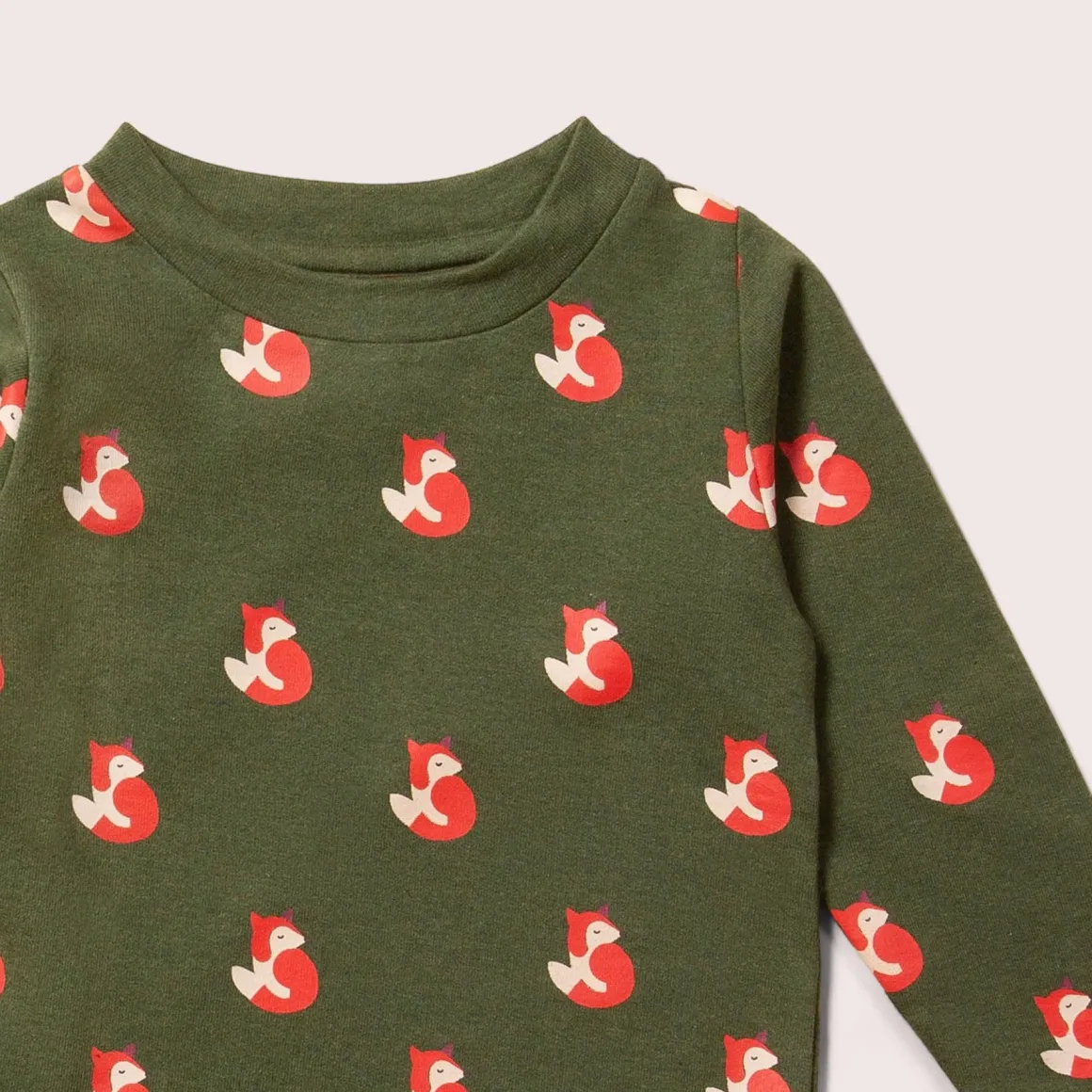 Little Green Radicals - Little Fox Long Sleeve T-Shirt