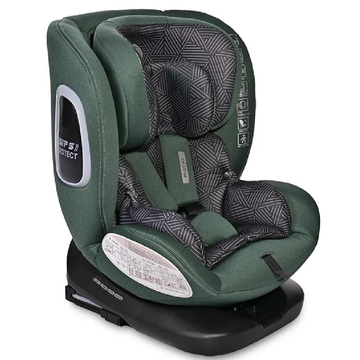 Lorelli PHOENIX i-Size ISOFIX 360 Car Seat – Green