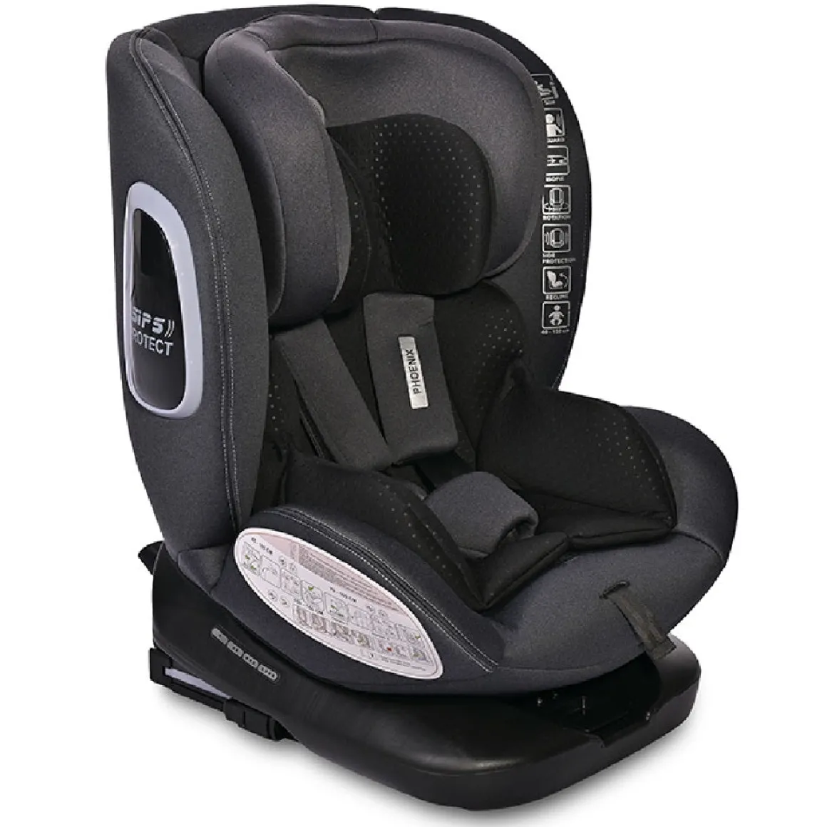 Lorelli PHOENIX i-Size ISOFIX 360 Car Seat – Black