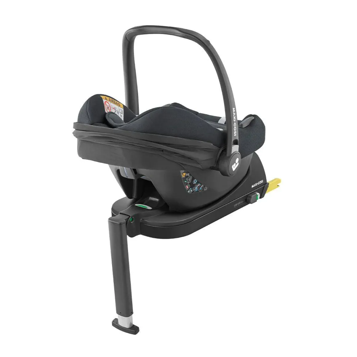 Maxi-Cosi CabrioFix i-Size Car Seat + Base - Essential Graphite