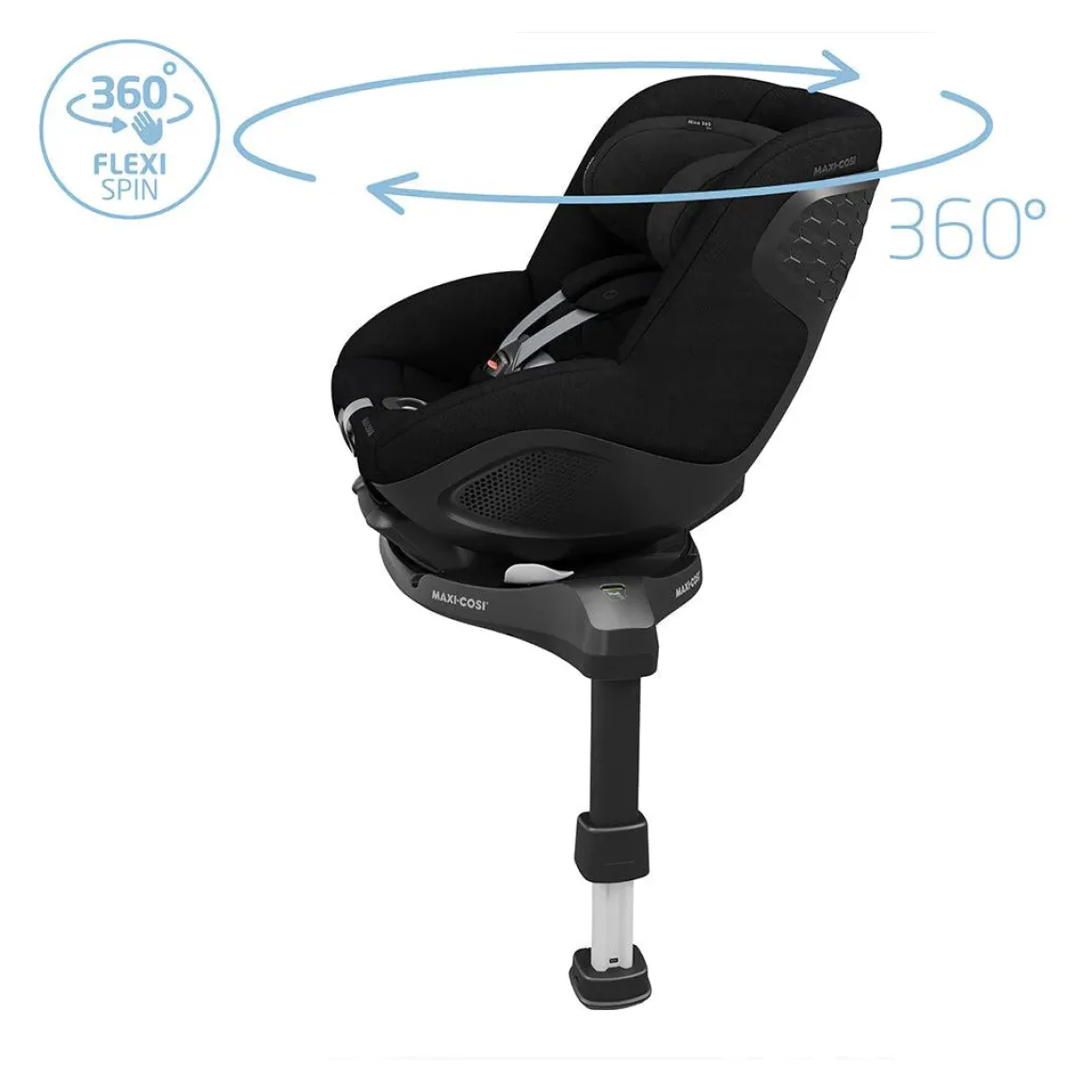 Maxi-Cosi Mica 360 Pro Car Seat - Authentic Black