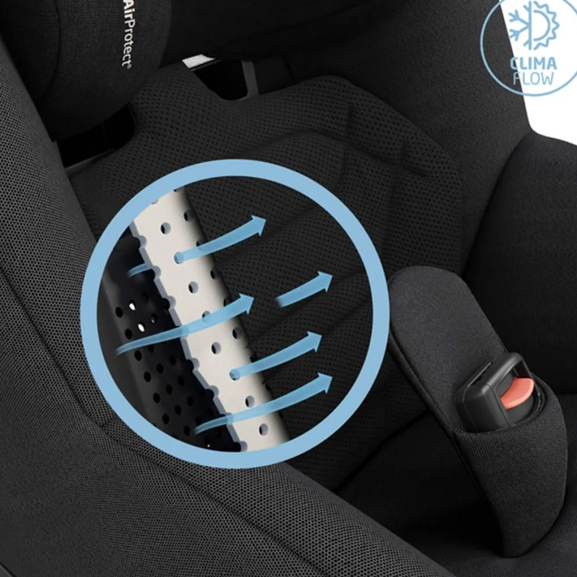 Maxi-Cosi Pearl 360 Pro Car Seat - Authentic Black