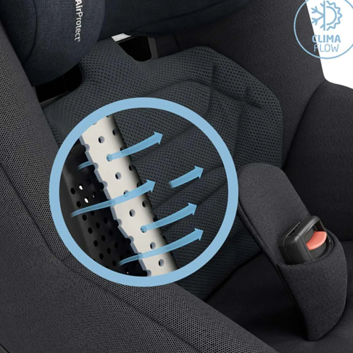 Maxi-Cosi Pearl 360 Pro Car Seat - Authentic Graphite