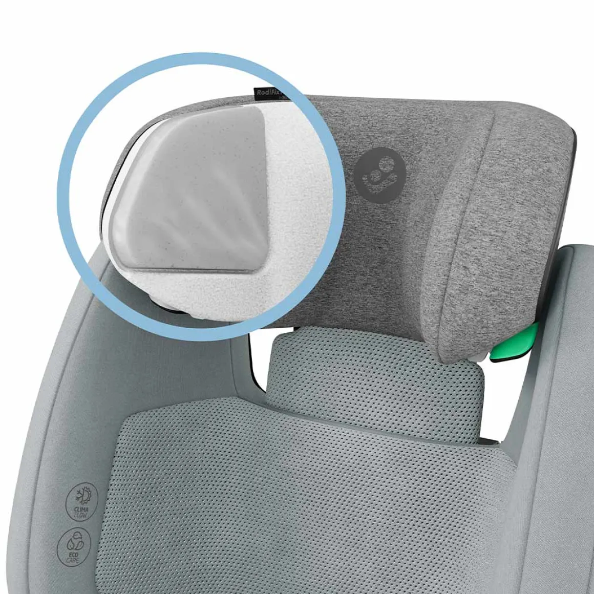 Maxi-Cosi RodiFix i-Size Car Seat - Authentic Grey