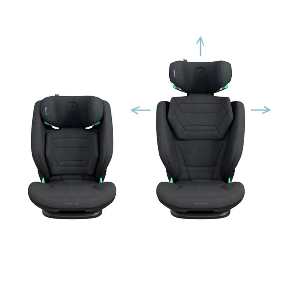 Maxi-Cosi RodiFix Pro 2 i-Size Car Seat - Authentic Graphite