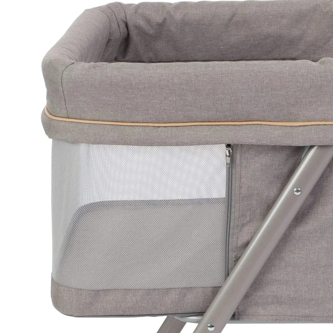 Miniuno SwiftFold Crib - Grey