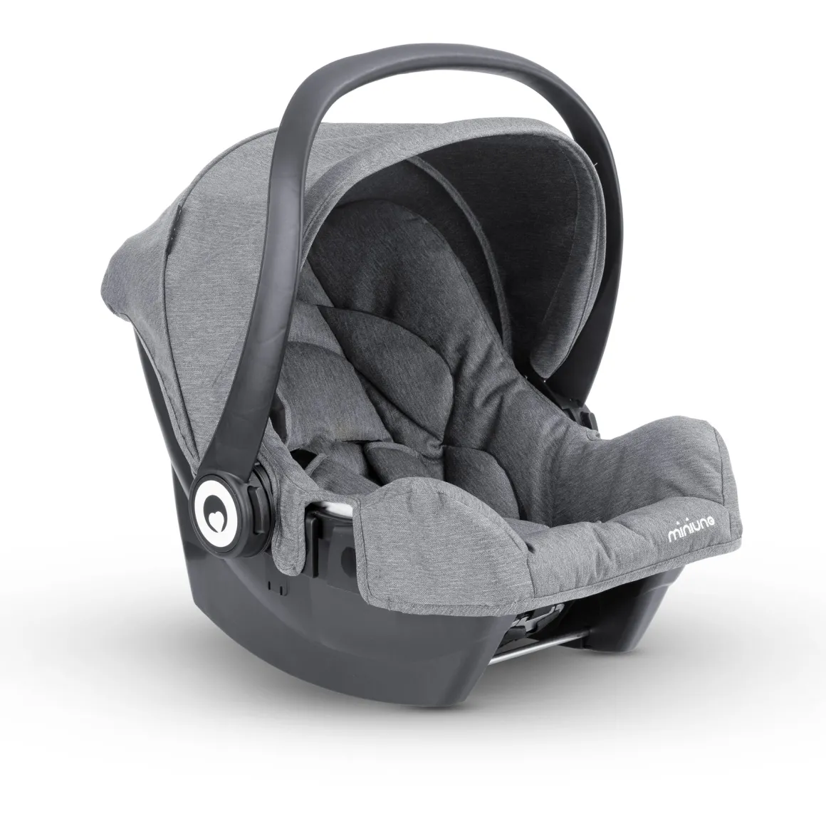 Miniuno Touchfold Travel System - Grey Herringbone