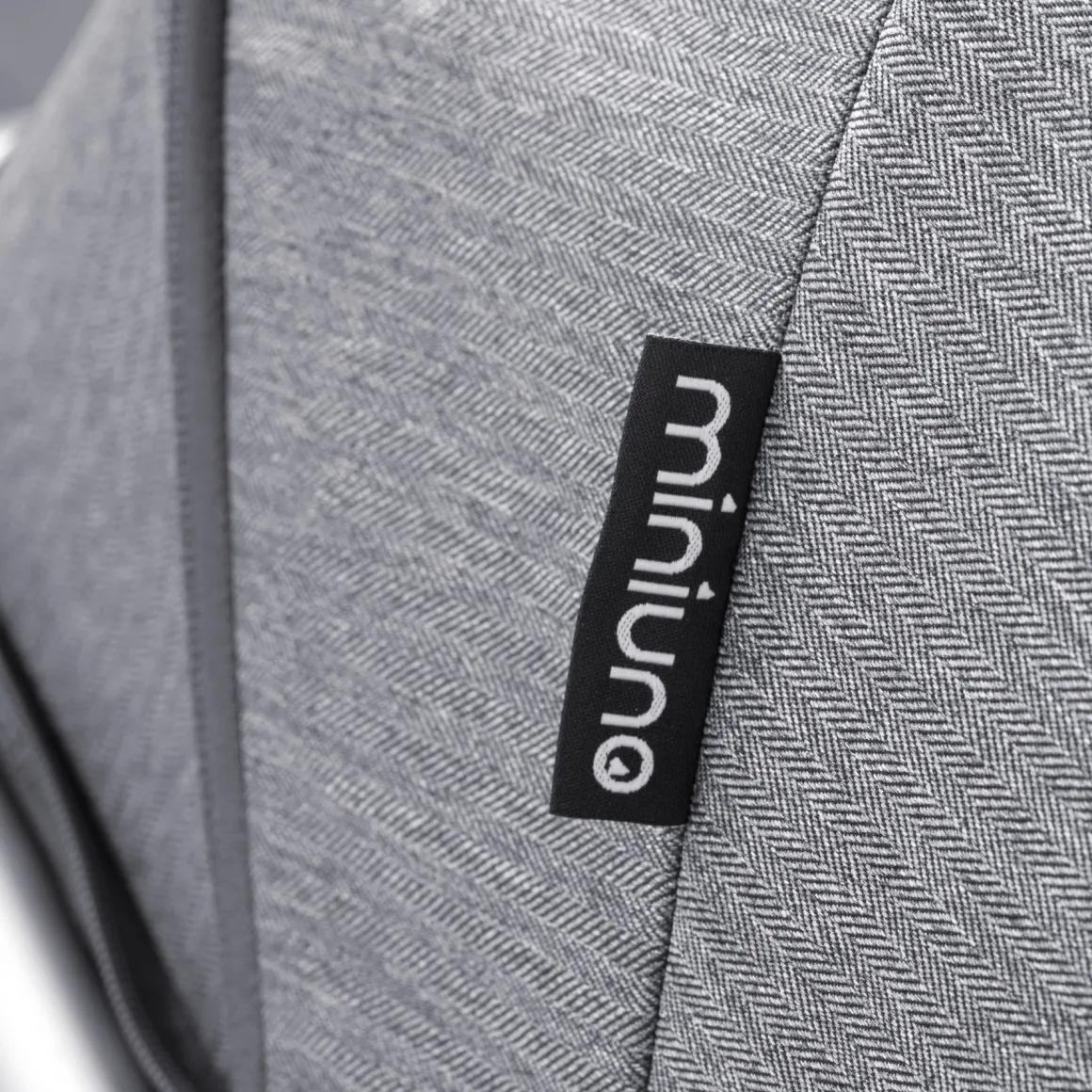 Miniuno Toura Travel System - Grey Herringbone