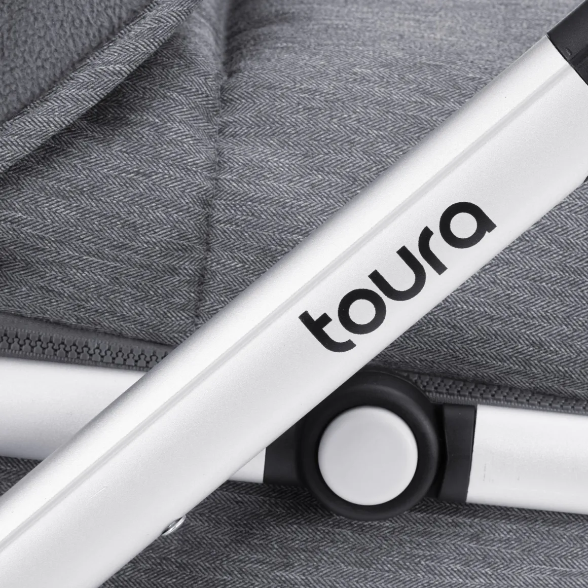 Miniuno Toura Travel System - Grey Herringbone