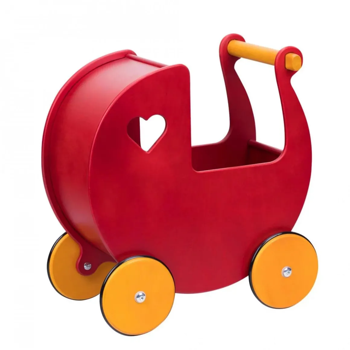 Moover - Dolls Pram Red Birch