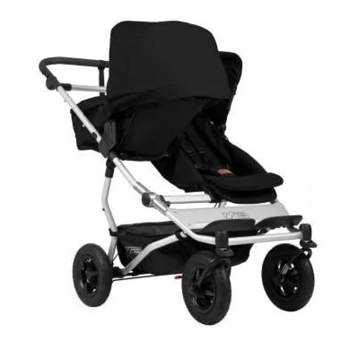 Mountain Buggy - 2 carrycots for twins - Black