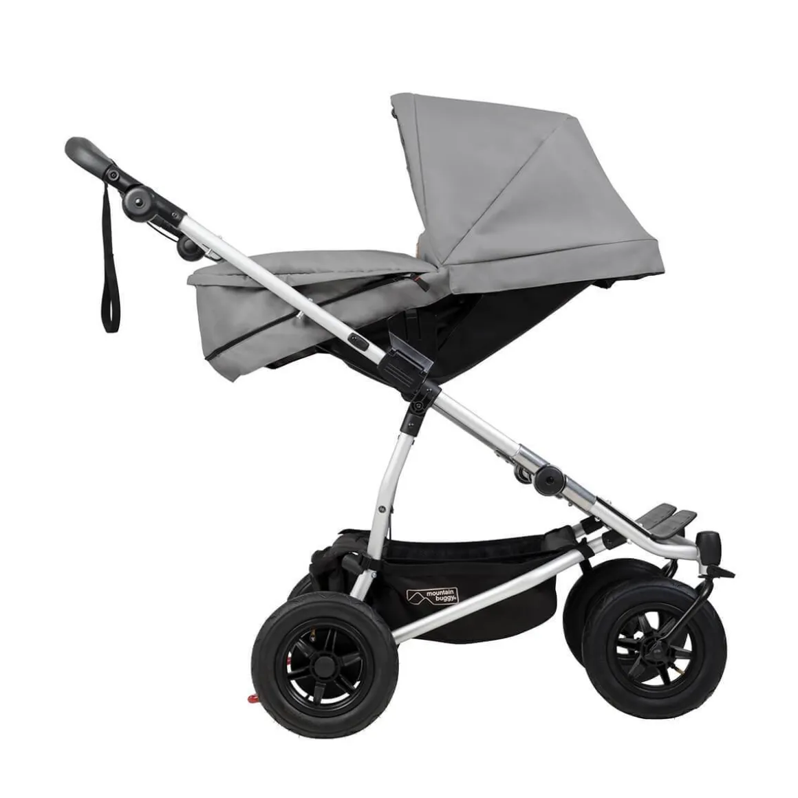 Mountain Buggy - 2 carrycots for twins - Silver