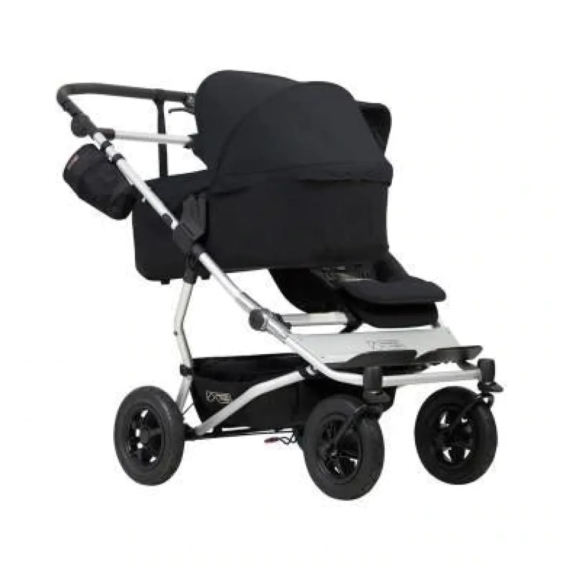 Mountain Buggy - 2 carrycots for twins - Black
