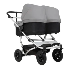 Mountain Buggy Duet Carrycot Plus - Silver