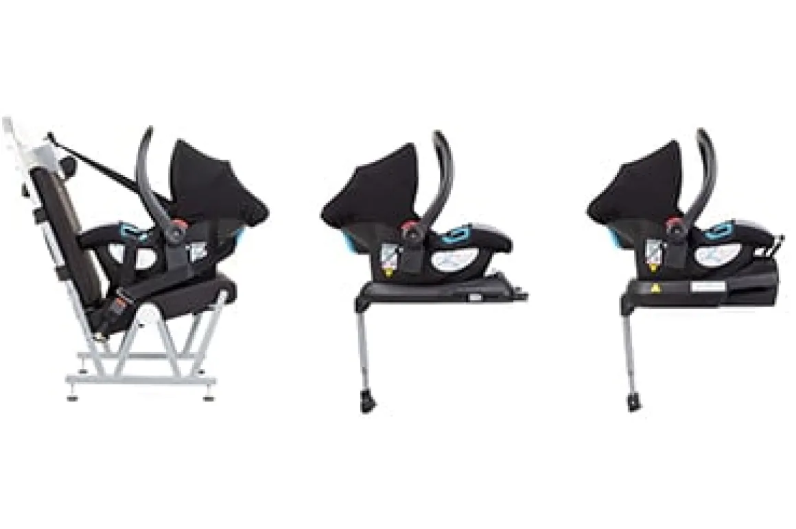 Mountain Buggy Protect V3 Infant Car Seat - Black / Silver