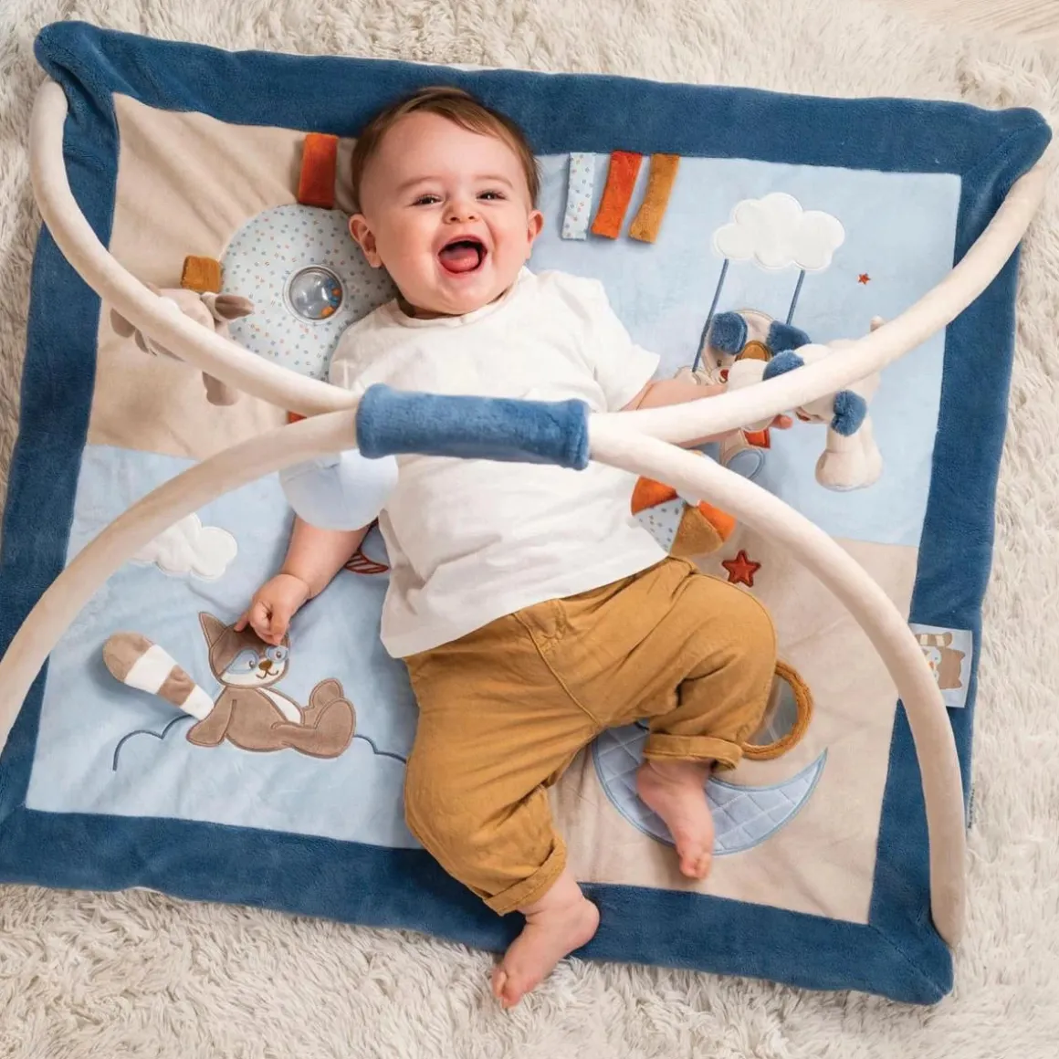 Nattou - Jim and Bob Baby Gym and Play mat