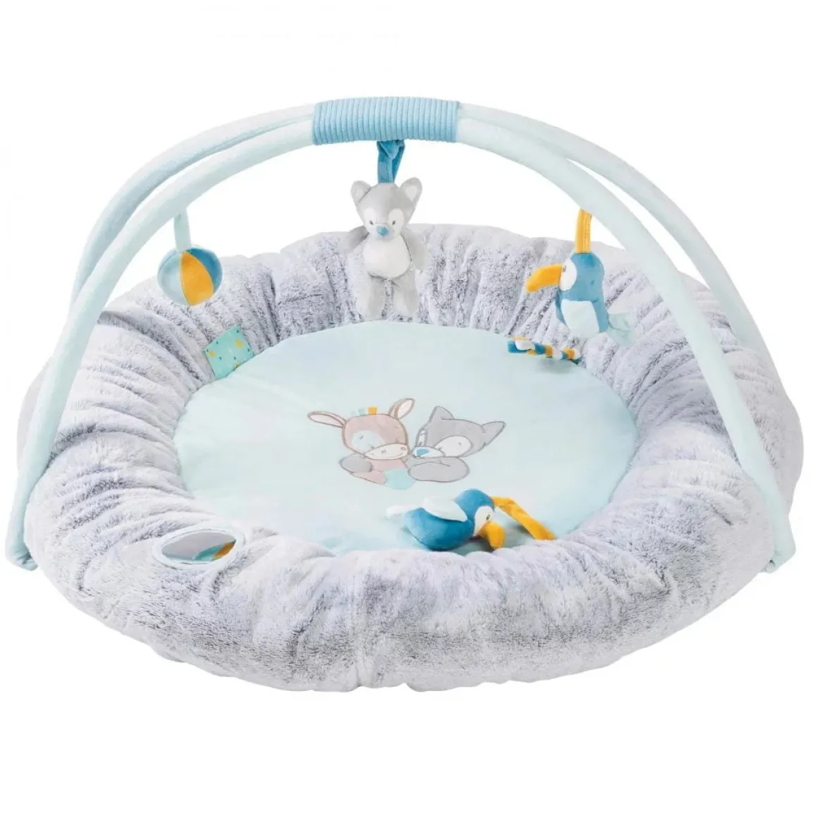 Nattou - Tim and Tiloo Cushioned Play Mat