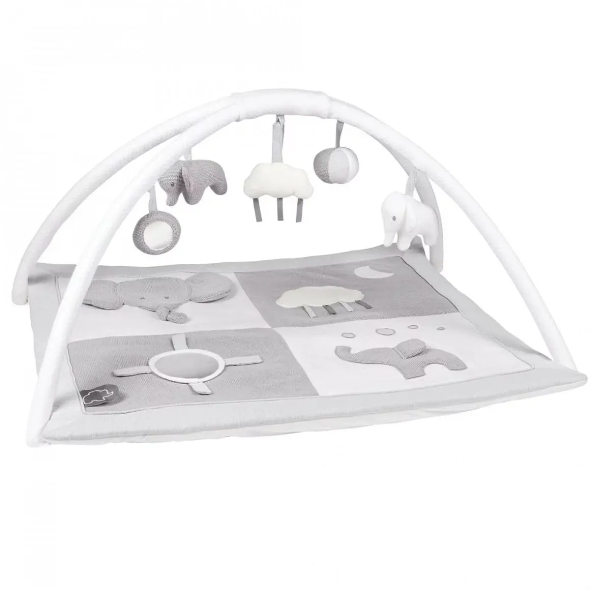 Nattou Tembo - Grey Elephant Playmat With Gym