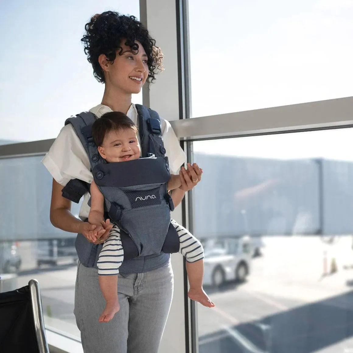 Nuna CUDL Baby Carrier - Softened Denim