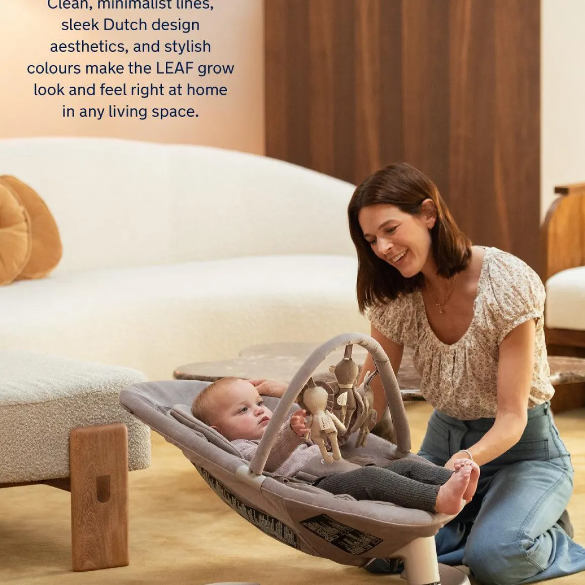 Nuna LEAF Grow Rocker - Cloud