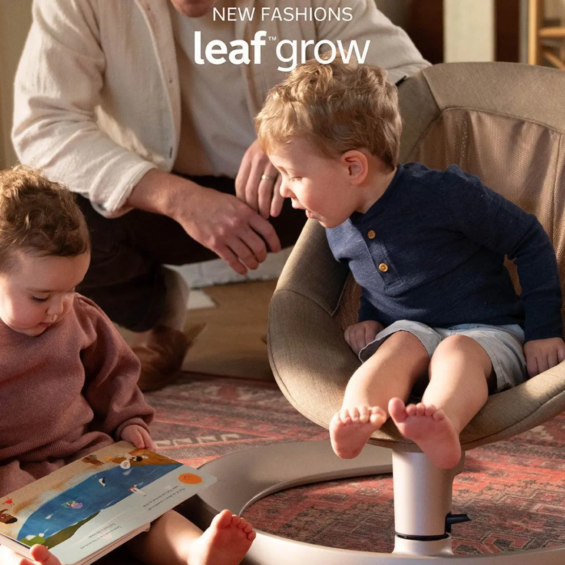 Nuna LEAF Grow Rocker - Cloud