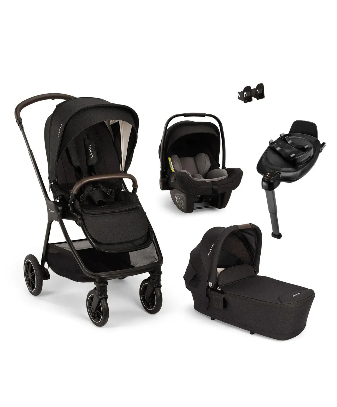Nuna TRIV NEXT Pushchair (2024) + PIPA NEXT Travel System - Caviar