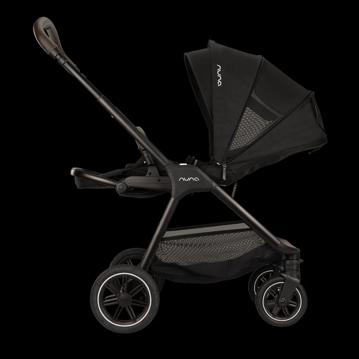 Nuna TRIV NEXT Pushchair (2024) + CARI + TODL NEXT Travel System - Caviar
