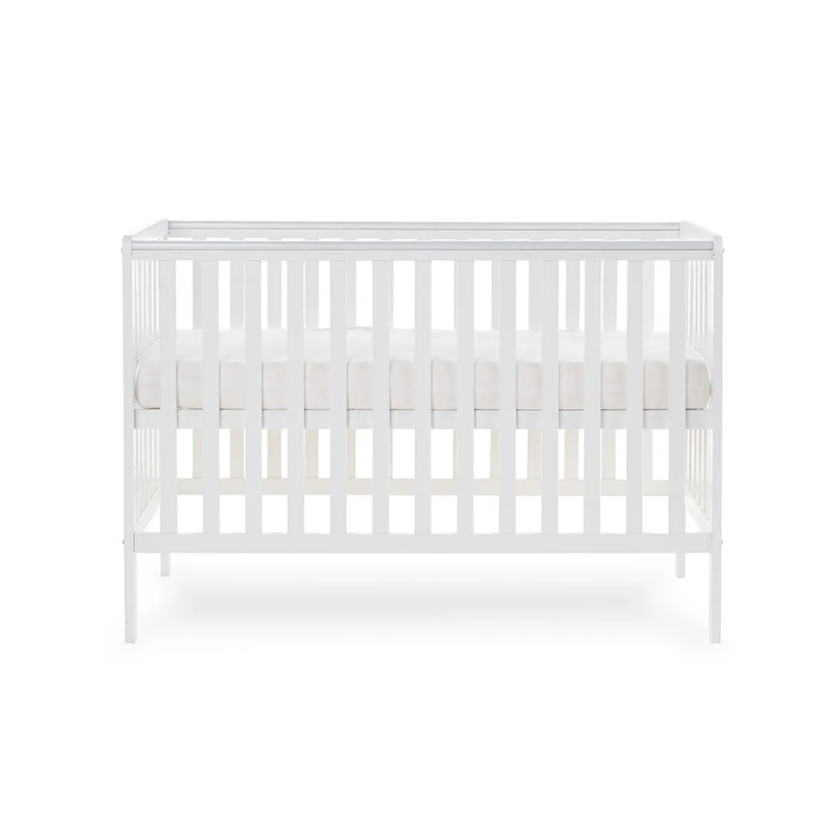 OBaby Bantam Cot - White