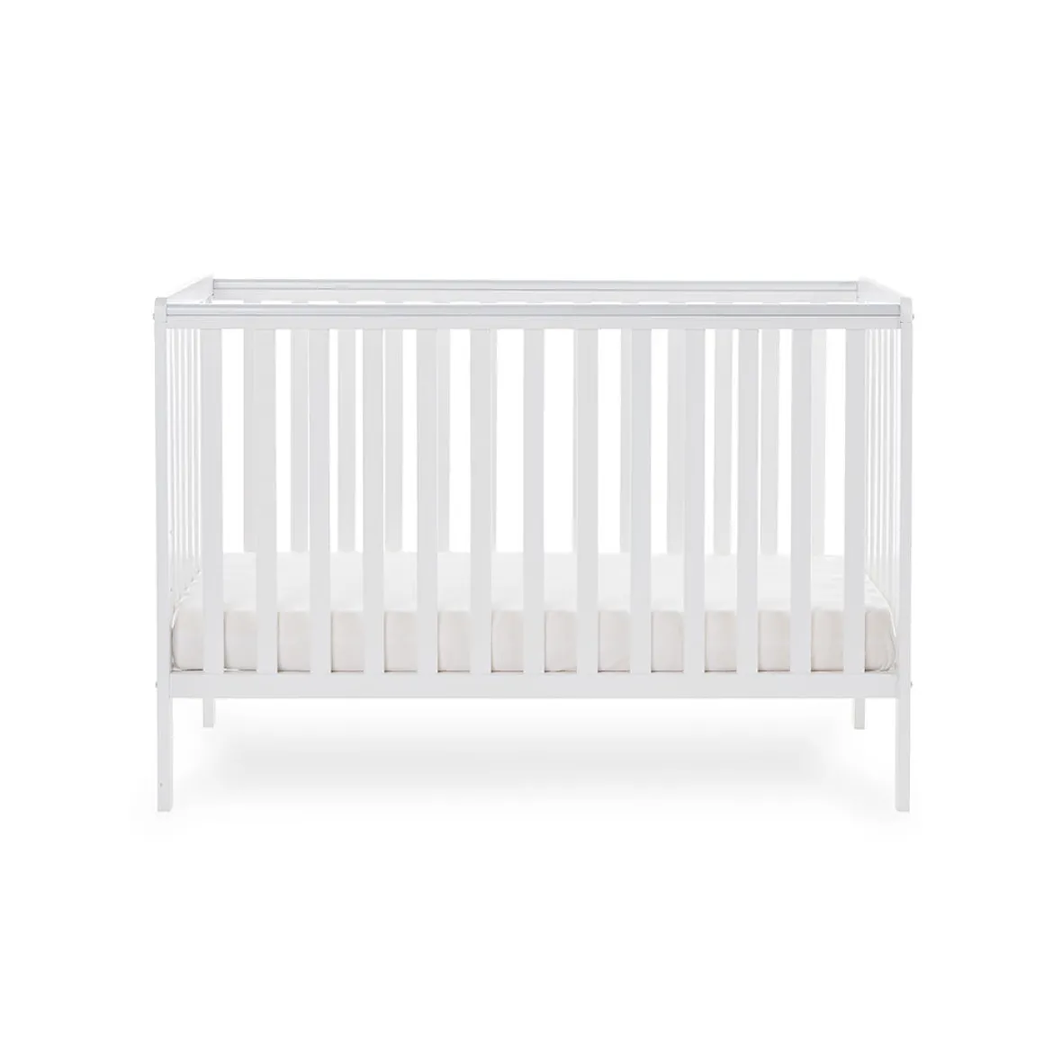 OBaby Bantam Cot - White