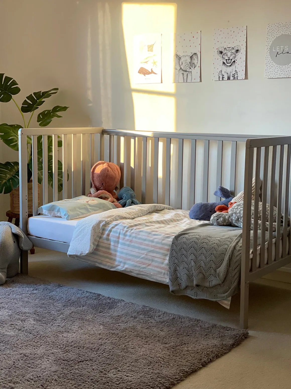 OBaby Bantam Cot Bed- White