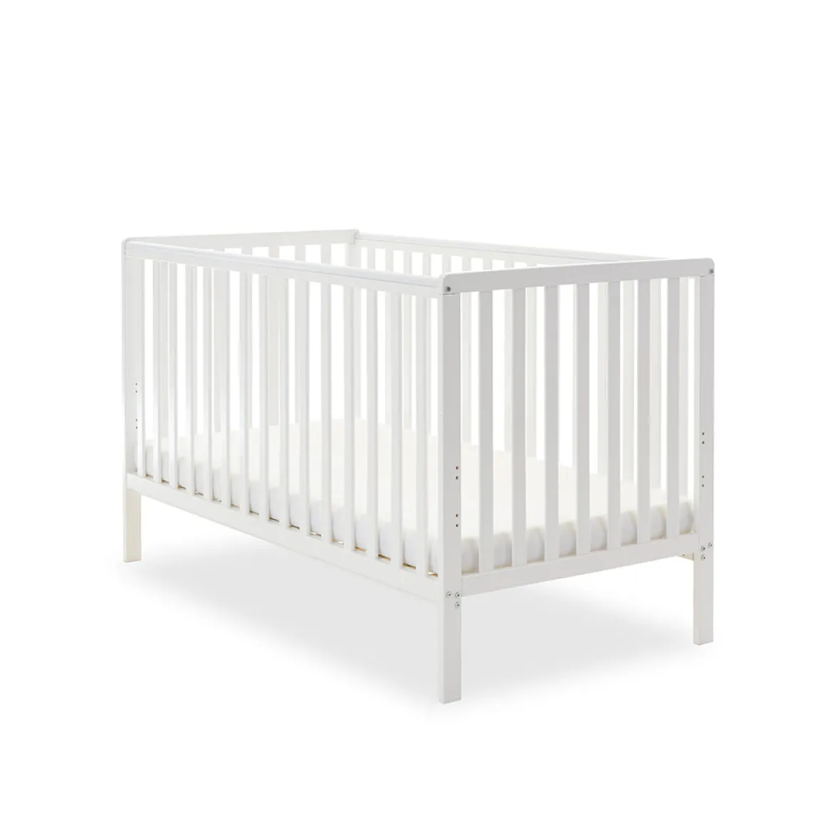 OBaby Bantam Cot Bed- White