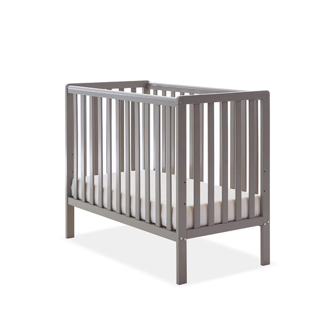 OBaby Bantam Space Saver Cot - Taupe Grey