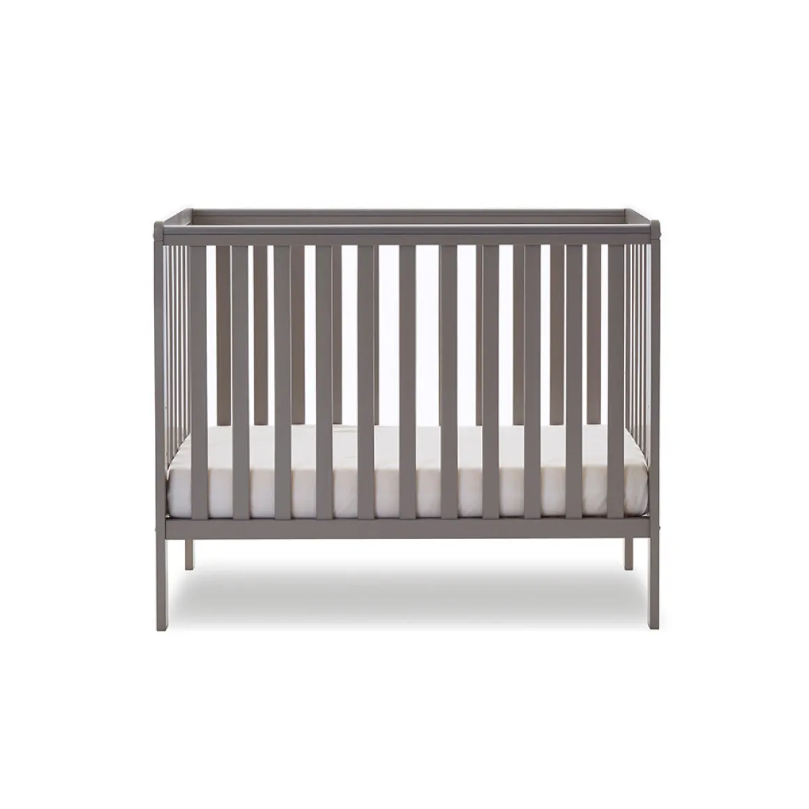 OBaby Bantam Space Saver Cot - Taupe Grey