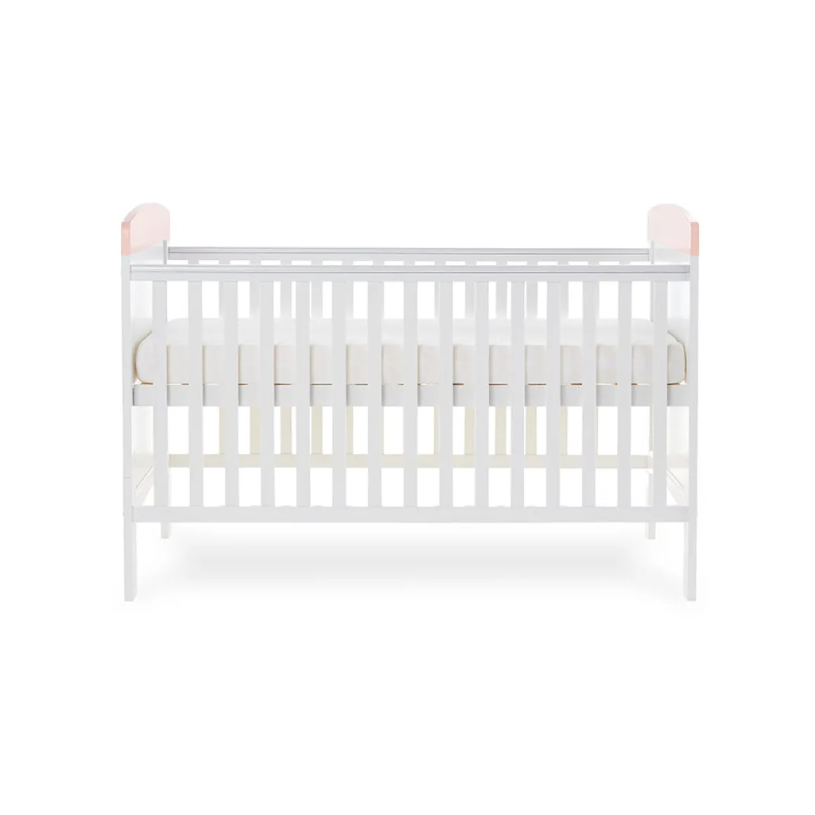 Obaby Grace Inspire Cot Bed – Watercolour Rabbit Pink