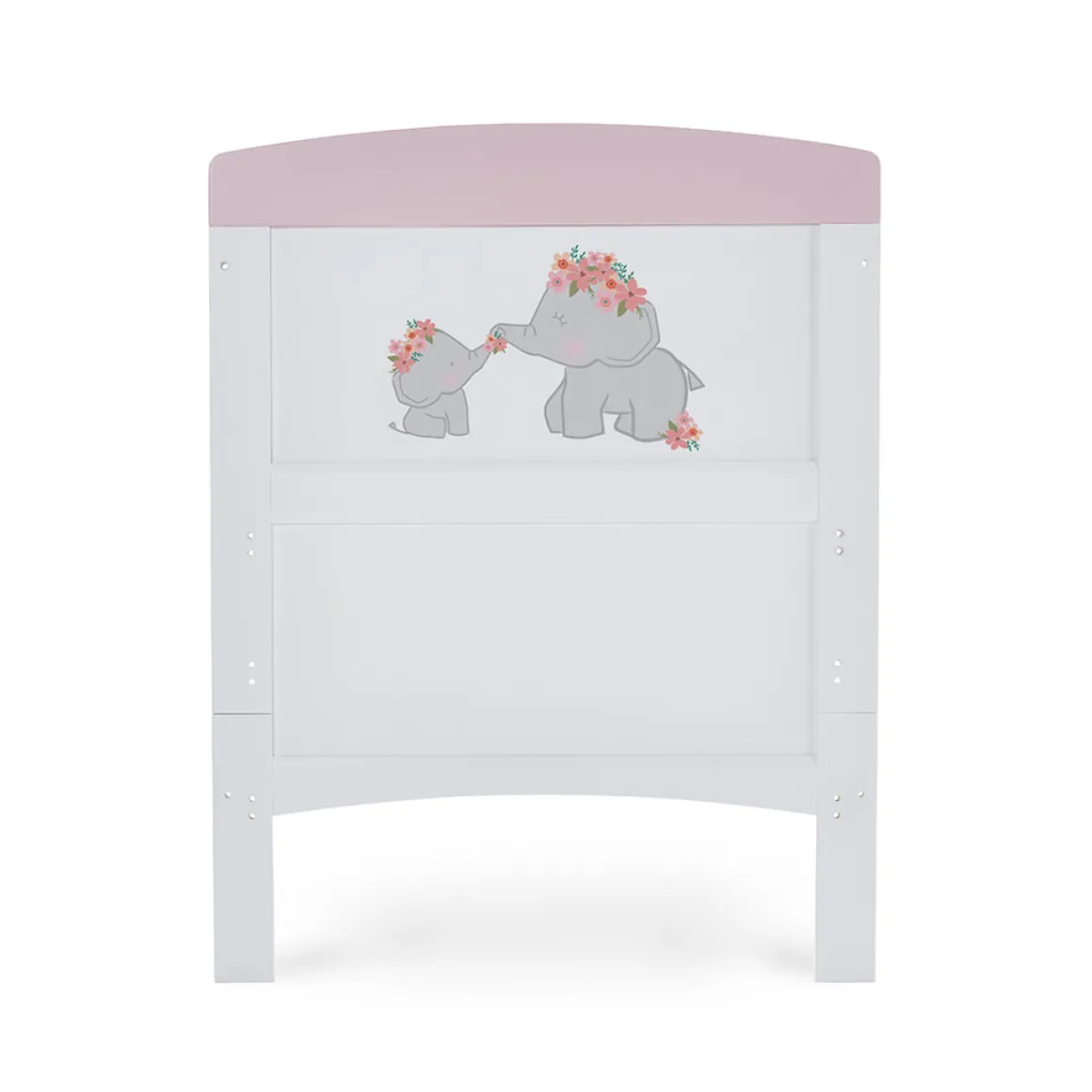 Obaby Grace Inspire Cot Bed – Me & Mini Me Elephant Pink