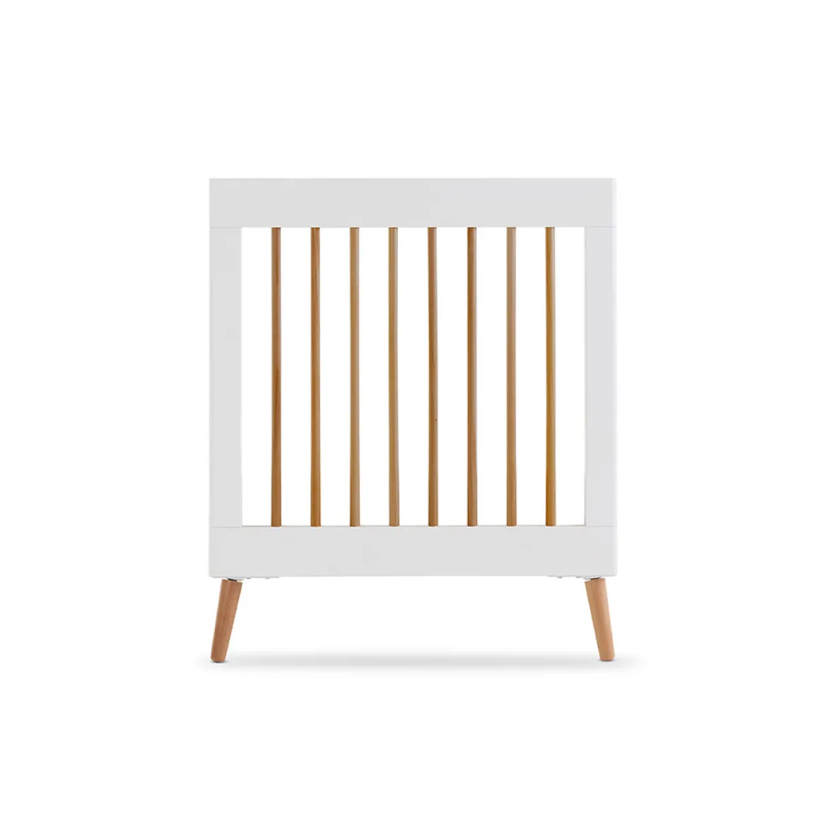 Obaby Maya Cot Bed 3 Piece Room Set - White with Natural