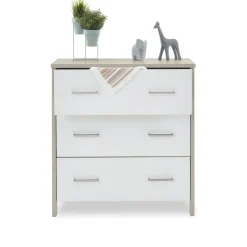 Obaby Nika 2 Piece Room Set - GREY WASH & WHITE