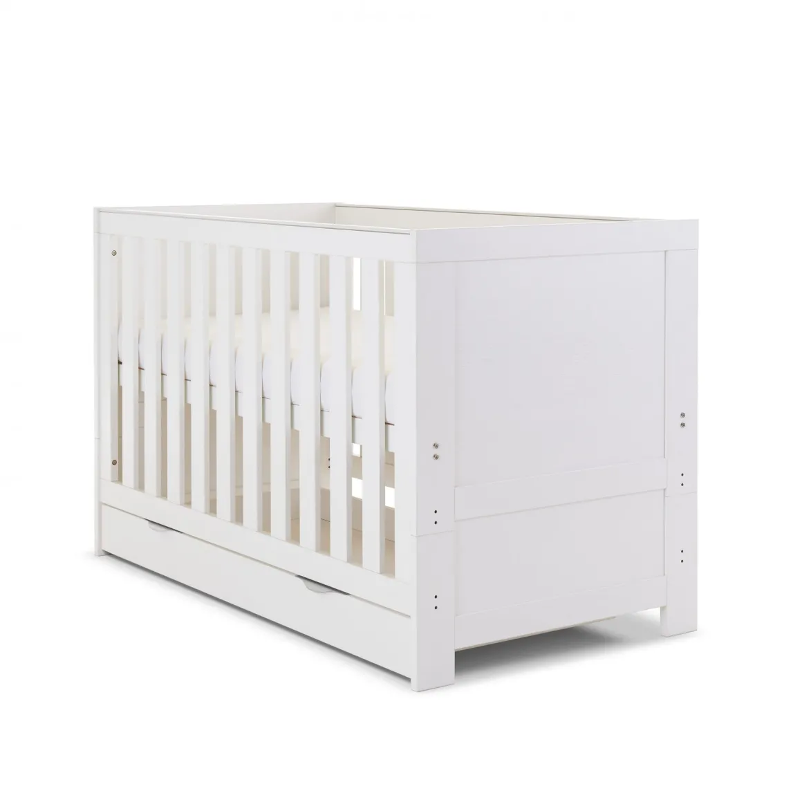 Obaby Nika 2 Piece Room Set & Underdrawer - WHITE WASH