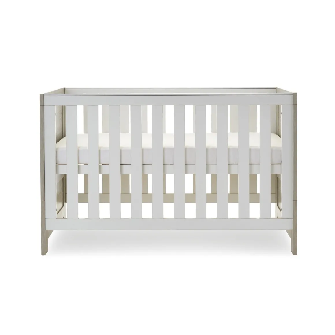 Obaby Nika 3 Piece Room Set & Underdrawer - GREY WASH & WHITE
