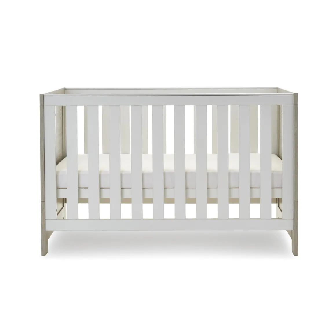 Obaby Nika 3 Piece Room Set & Underdrawer - GREY WASH & WHITE