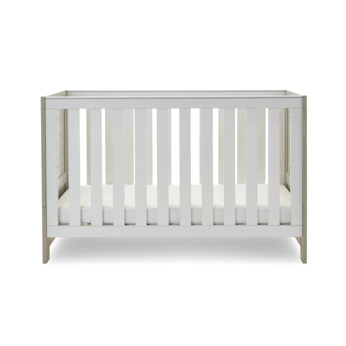 Obaby Nika 3 Piece Room Set & Underdrawer - GREY WASH & WHITE