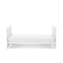 Obaby Nika Cot Bed - WHITE WASH