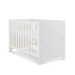 Obaby Nika Cot Bed - WHITE WASH