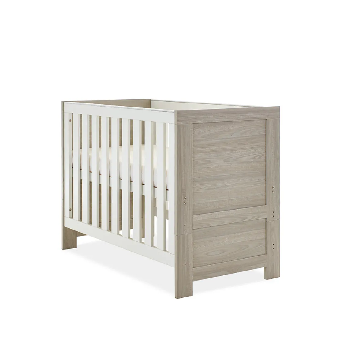 Obaby Nika Mini 2 Piece Room Set & Underdrawer - GREY WASH & WHITE
