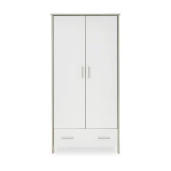 Obaby Nika Mini 3 Piece Room Set & Underdrawer - GREY WASH & WHITE