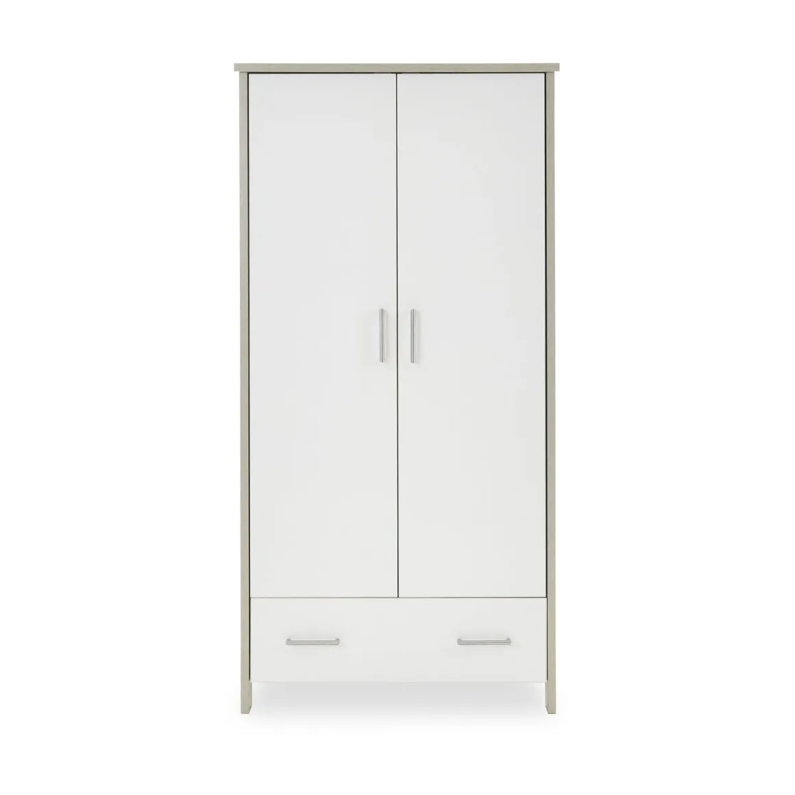 Obaby Nika Mini 3 Piece Room Set & Underdrawer - GREY WASH & WHITE